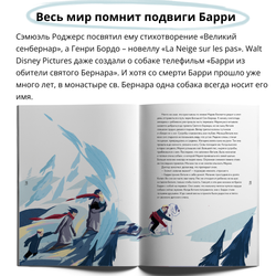 Сенбернар Бэрри. Спасатель в горах