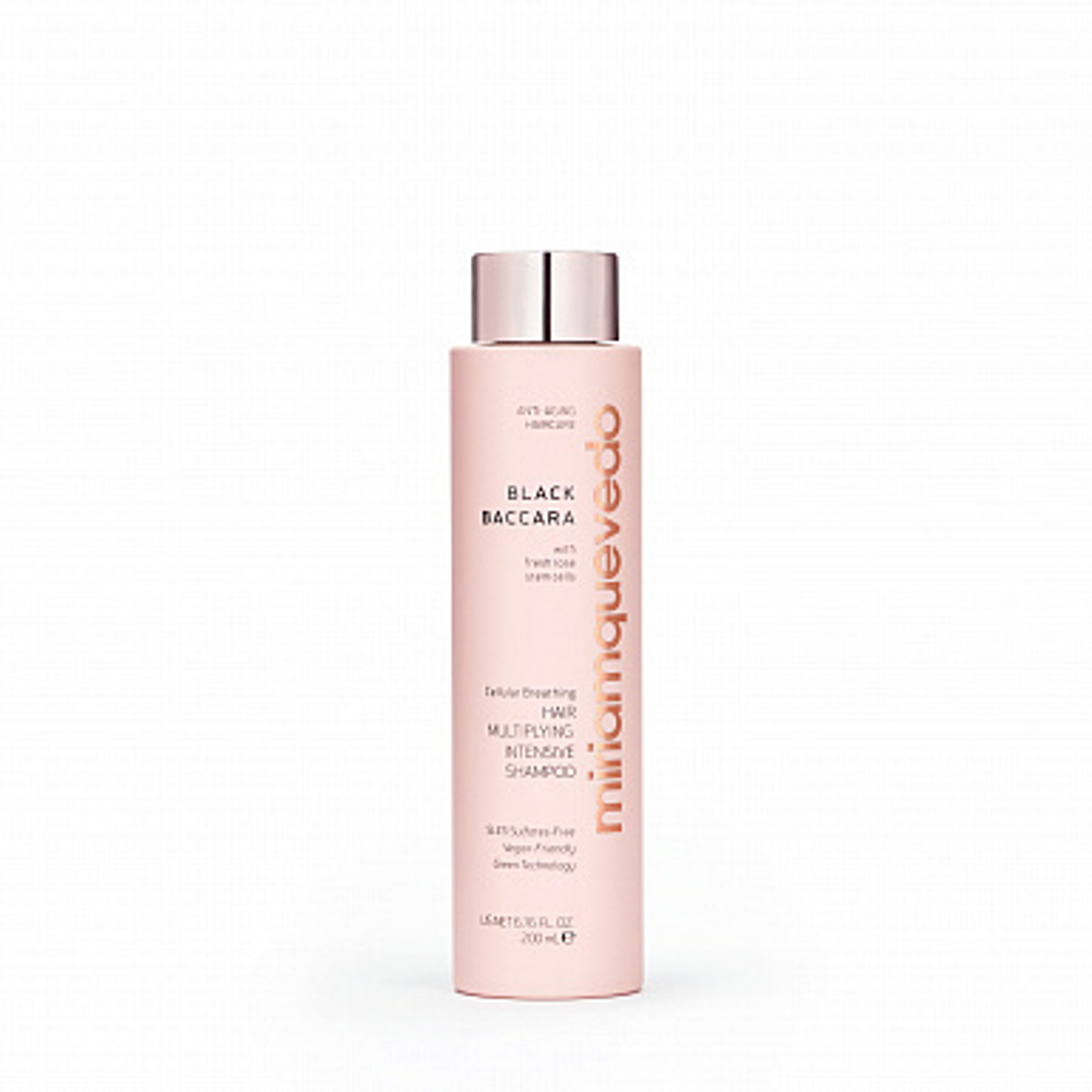 MIRIAMQUEVEDO Black Baccara Cellular Breathing Hair Multiplying Intensive Shampoo    NEW