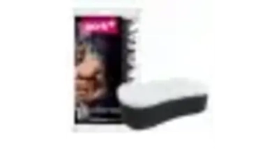 Губка для тела массажная YORK Black & White 16,4*9,3*5 см