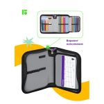 Пенал 1 отделение, 200*140*40 Berlingo "Right to ride", дополнительная откидная секция, полиэстер