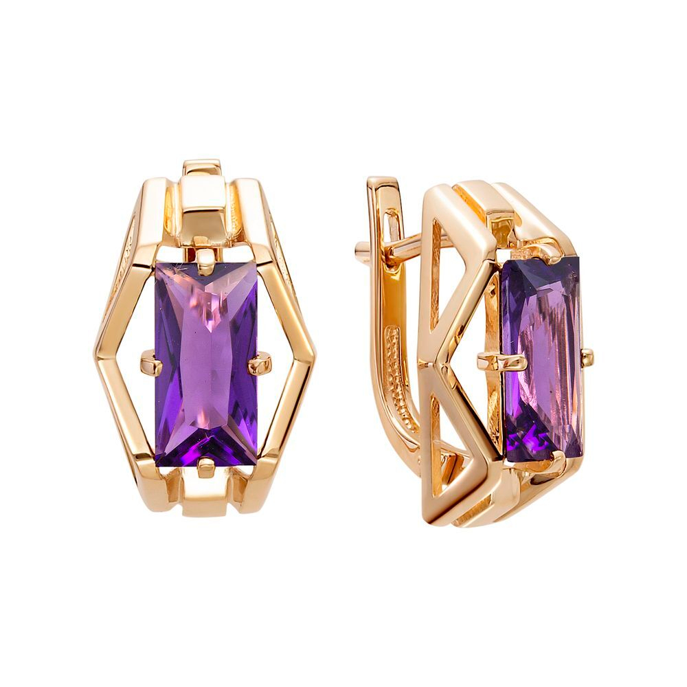 Серьги из золота 585 пробы