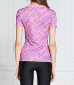 футболка Versace Jeans Couture - фиолетовый(73HAH608JS129)