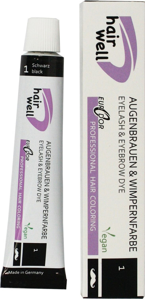 Краска для ресниц HairWell, 20 мл