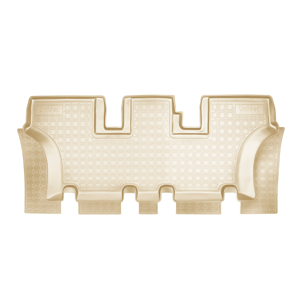 Ковры в салон Norplast/Unidec для Hyundai Santa Fe в кузове DM (2012-), Бежевый, 7 мест, арт.NPA00-C31-521-B
