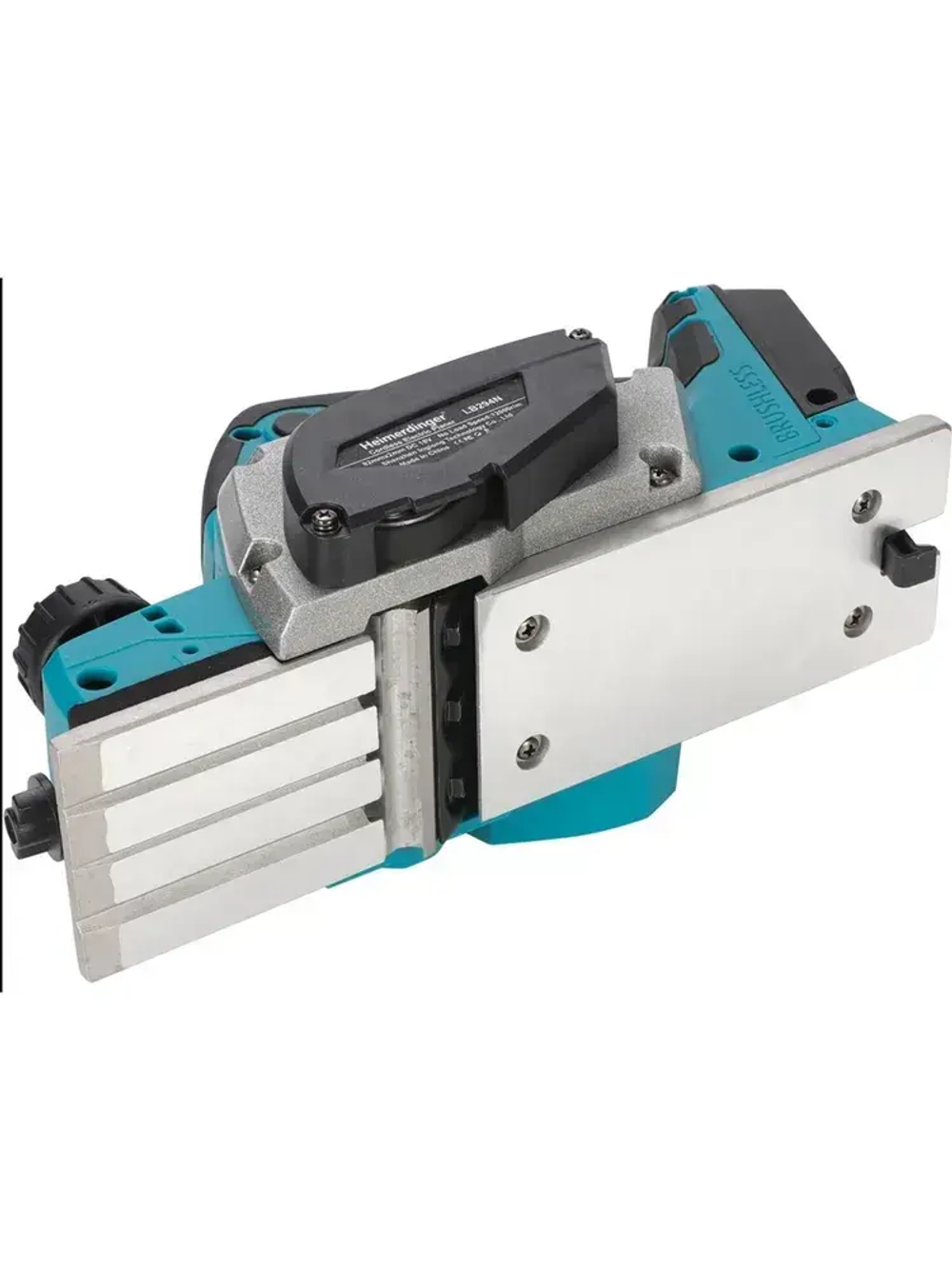 Электрический рубанок-фуганок 18В с бесщеточным двигателем и аккумуляторным питанием Heimerdinger LB294N