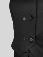 Костюм классический Liza 2024 из жилета на пуговицах и широких брюк на резинке недорого