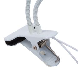 ULT-P35M-15W-SPLE-TM IP40 WHITE LEAF Светильник для растений светодиодный с таймером. на прищепке. Спектр для фотосинтеза. TM Uniel