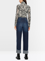 Джинсы из хлопка