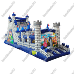 Надувная полоса препятствий "Дворцовое средневековье"