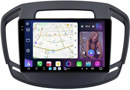 Магнитола для Opel Insignia 2013-2015 - FarCar GX378M монитор 9.5" 2K QLED на Android 14, TS20, 6+128Гб, CarPlay, 4G SIM-слот