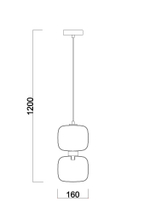 Подвесной светильник Freya Lumen FR5215PL-01BS