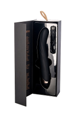 Вибратор с ротацией Waname Tornado черный 25 см