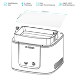 FEP‑плёнка ELEGOO для 3D‑принтера Mars 5 (7 дюймов, комплект из 5 шт.)