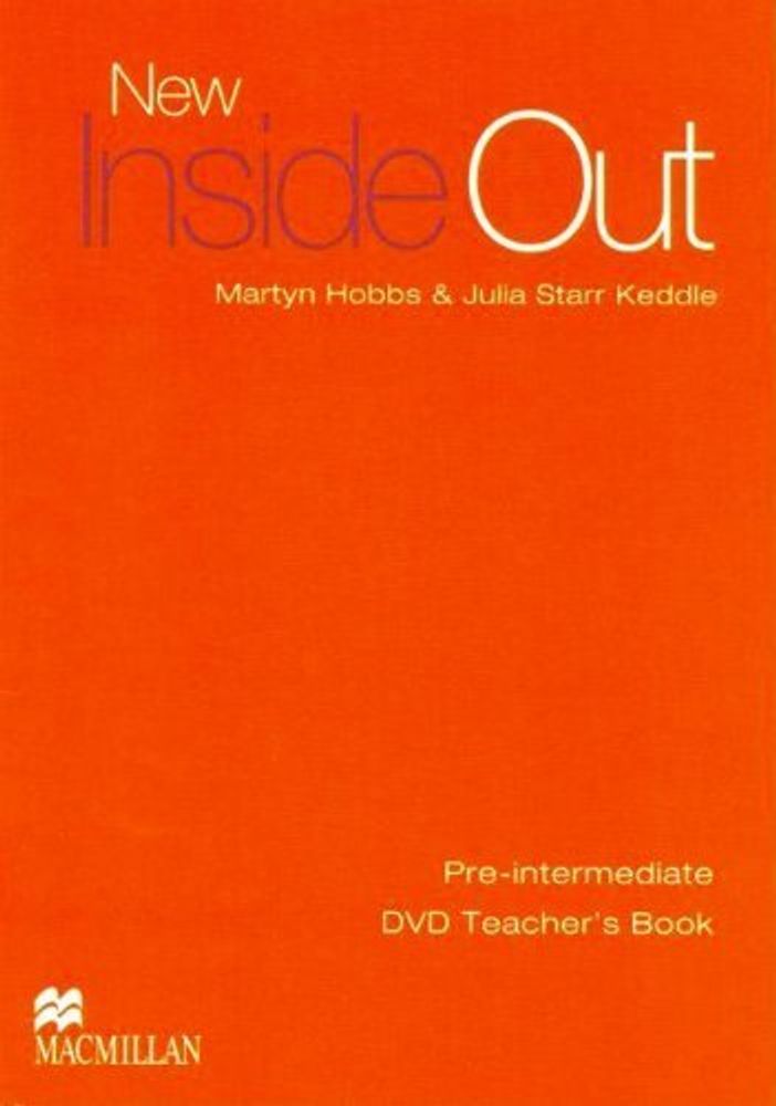 New Inside Out Pre-Int DVD TB книга для учителя