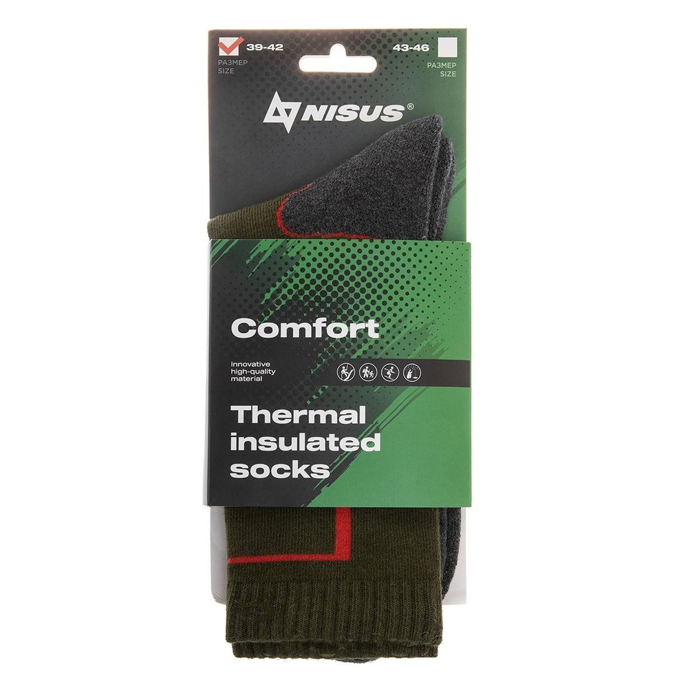 Термоноски NISUS COMFORT N-976, размер 43-46