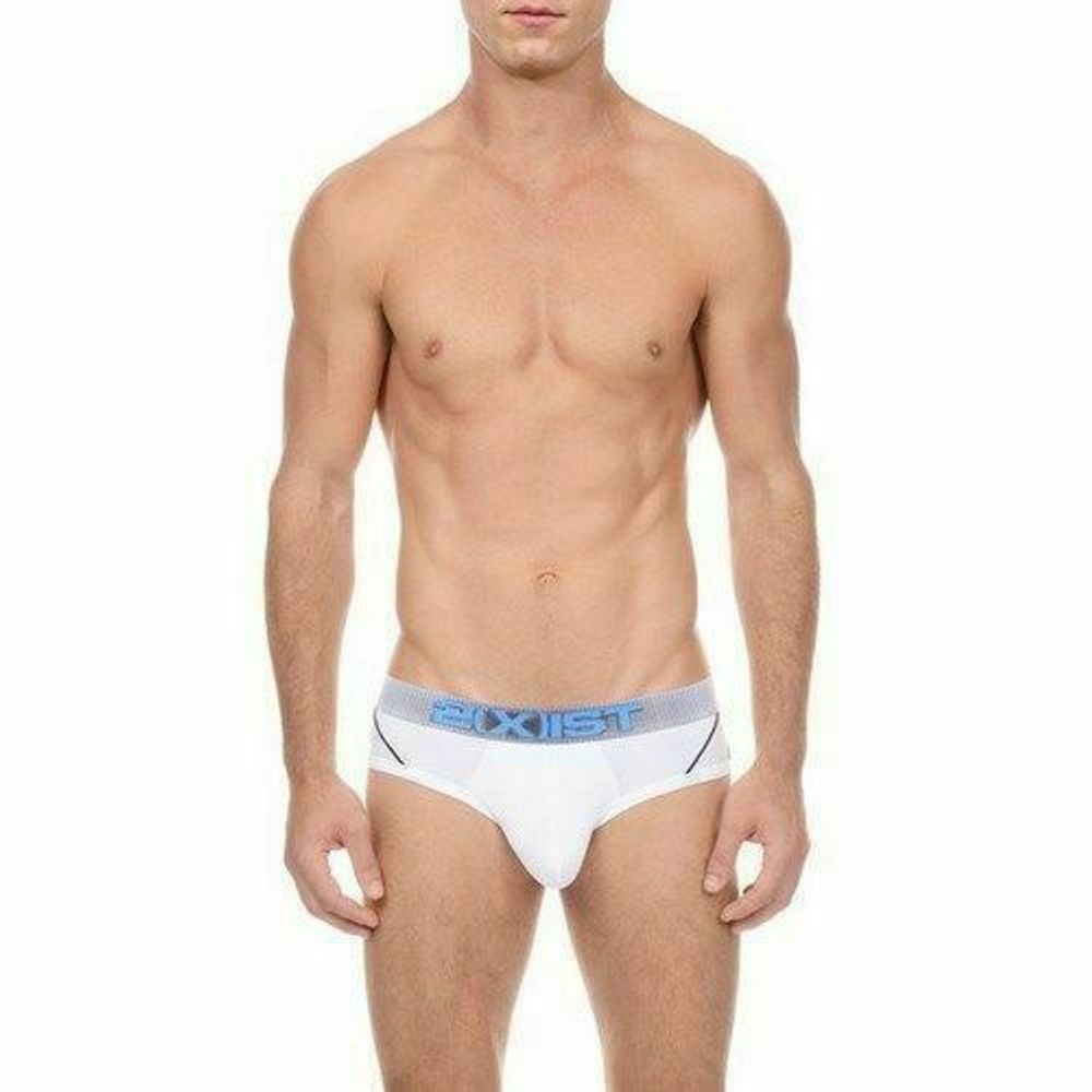 Мужские трусы Брифы белые 2xist oblique stripes Brief White