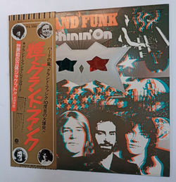 Винтажная виниловая пластинка Grand Funk Shinin On (Japan 1974) (Очки на перфорации)