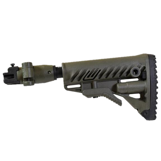 Телескопический складной приклад с амортизатором для АК47/74