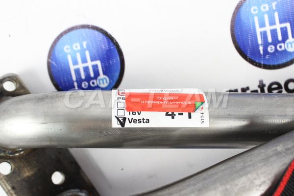 Вставка "STT" 4-1 вместо штатного катализатора на Лада Веста 1.6L под 2 датчика кислорода (TT-00014)