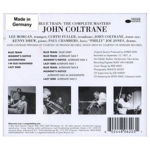 John Coltrane / Blue Train - The Complete Masters (2CD)