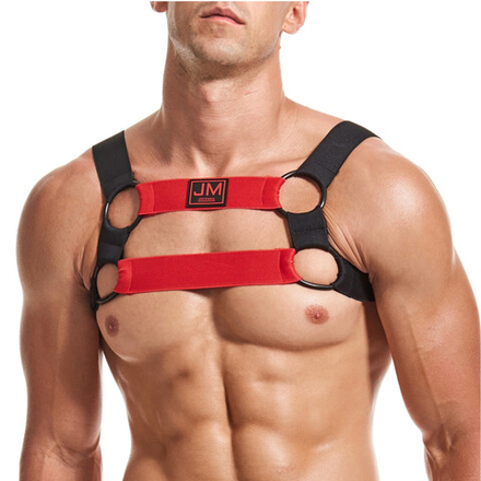Мужская портупея красная JOCKMAIL JM904-8