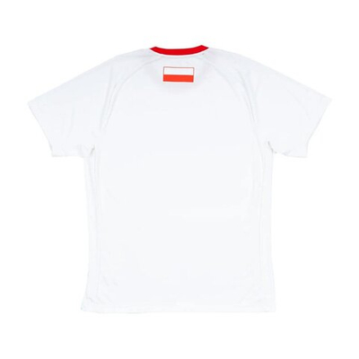 Баскетбольная футболка Adidas match T-shirt of Polish volleyball players Paris '24, white