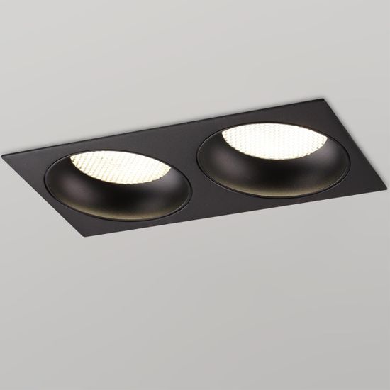 371008 WIR NT25 000 черный Светильник встраиваемый IP20 GX53 12W 220-240V GEMINI