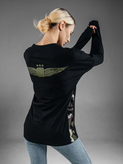 Serdyukov лонгслив Wings одежда унисекс стиль принт качество