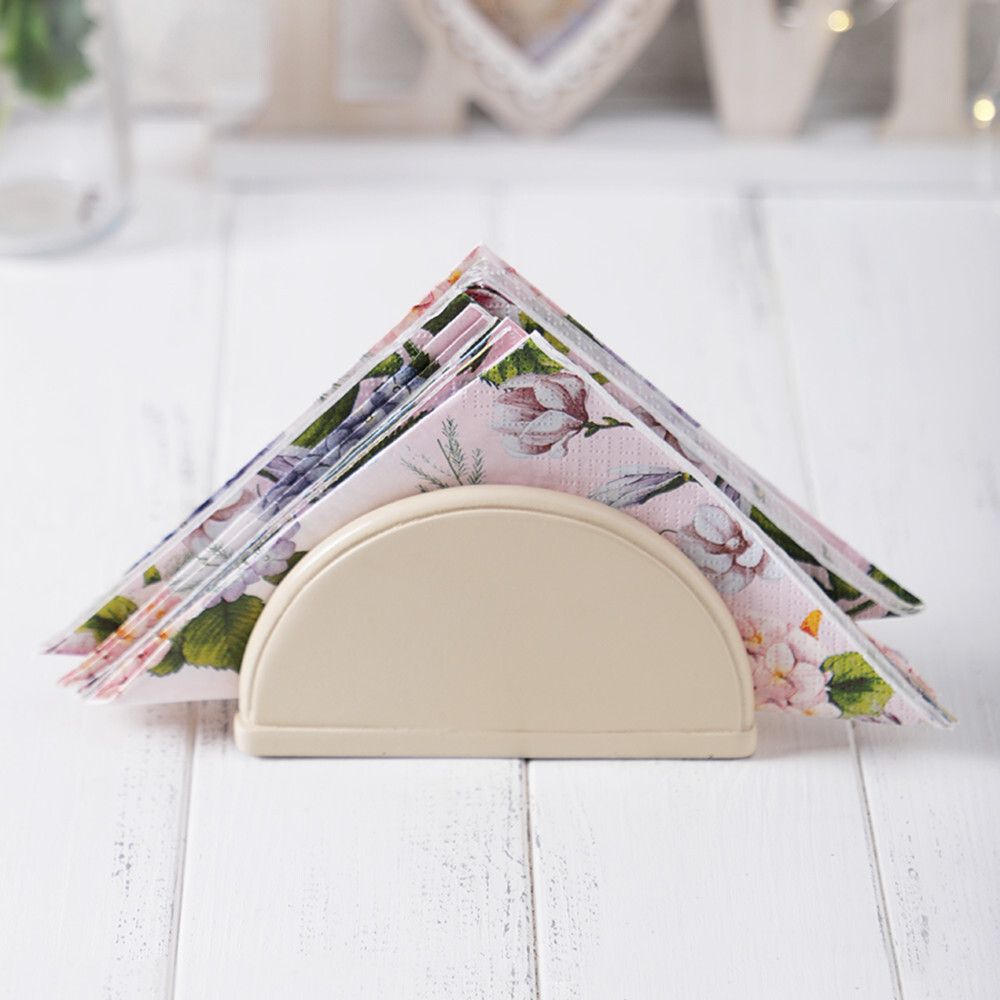 Сувенир Салфетница Орхидея Мильтония Айвори