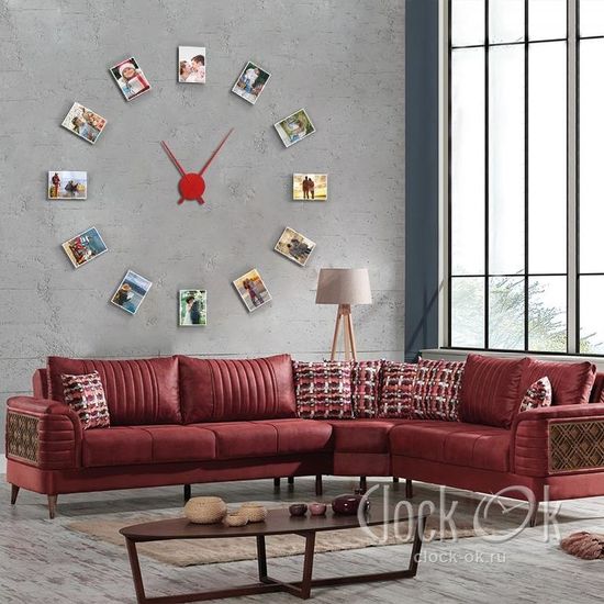 Настенные 3D часы Фотоколлаж