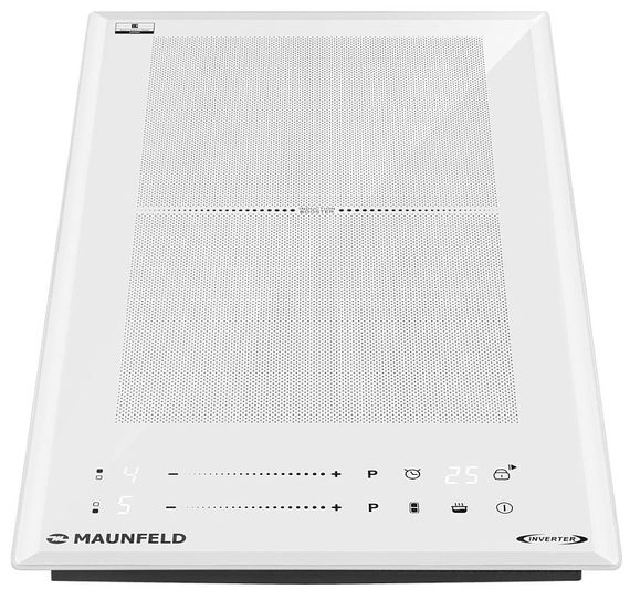 Индукционная стеклокерамич. панель MAUNFELD CVI292S2FWH LUX Inverter