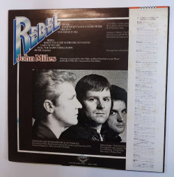 Винтажная виниловая пластинка LP John Miles Rebel (Japan 1976)