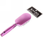 Расческа массажная «Tango», трапеция, цвет розовоый, 23см