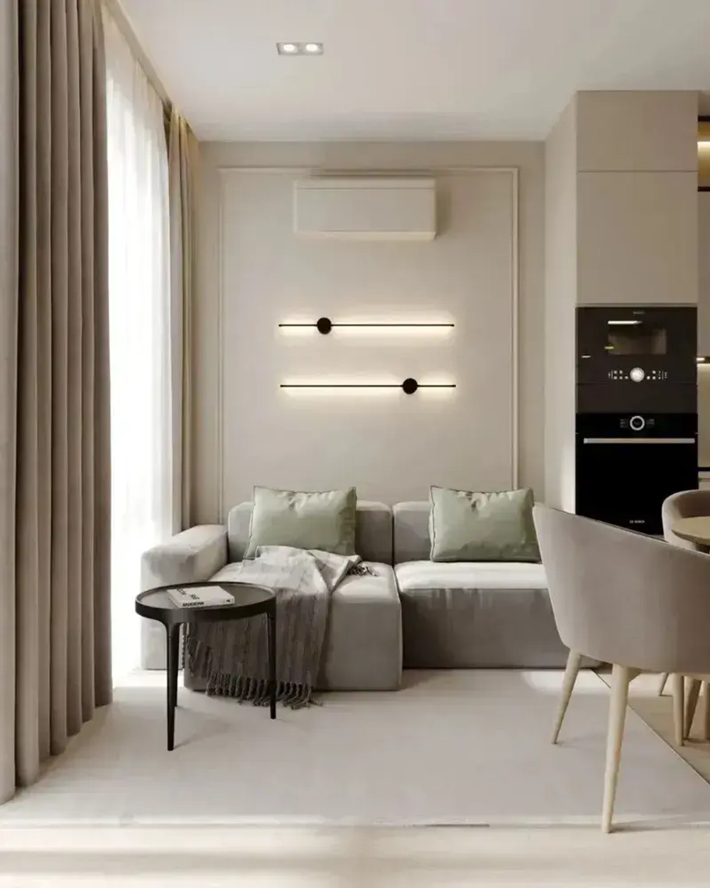 Светильник бра настенный светодиодный поворотный регулируемый