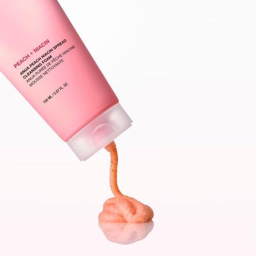 Anua Peach Niacin Spread Cleansing Foam пенка для умывания c экстрактом персика и ниацинамидом