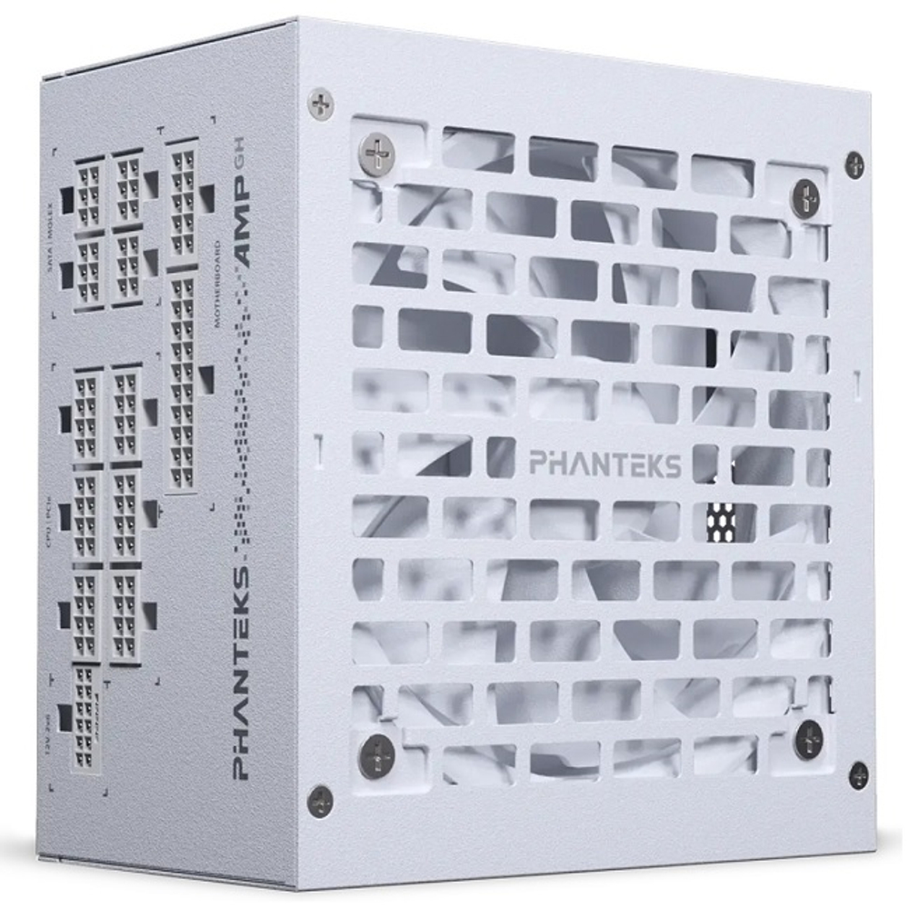 Блок питания PHANTEKS AMP 750W AMP GH White, модульный, 16 Pin PCIe 5.0, 80 PLUS Gold (PH-P750GH_WT01)