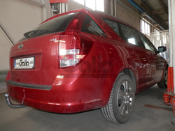 Оцинкованный фаркоп на Kia Ceed универсал 2006-2012 (без электрики), Galia K030C