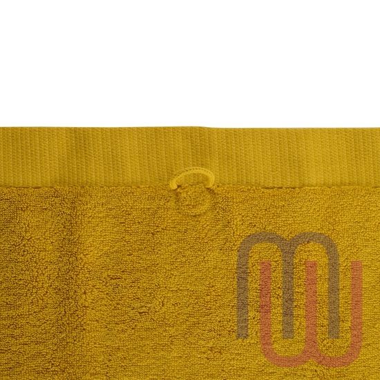 Полотенце банное горчичного цвета