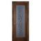 Цена на Межкомнатная дверь массив ольхи Витраж античный орех остеклённая Купить Межкомнатная дверь массив ольхи Витраж античный орех остеклённая