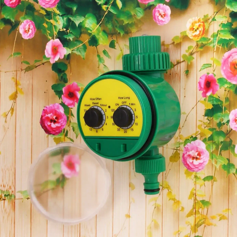 Таймер полива механический с частотой полива 0-120мин, 1час-1неделя