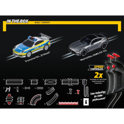 Carrera GO!!! - Автотрек 5,3 м Chase'n Race + 2 машинки 62577 / артикул   62577  / GTIN 4007486625778