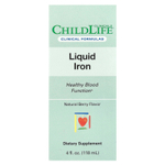 ChildLife Clinicals, жидкое железо, с натуральным ягодным вкусом, 118 мл (4 жидк. унции)