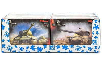 Пазл 120эл. "World of Tanks" (Степ пазл)