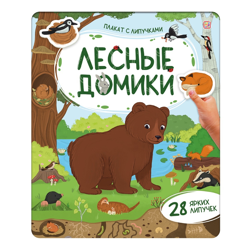 Плакат с липучками