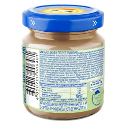 Пюре из цветной капусты с говядиной 100г "Бабушкино лукошко"