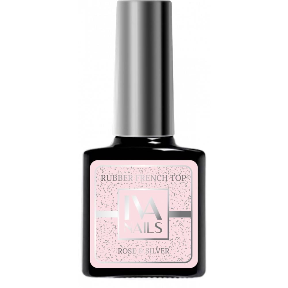 Топ Rose and Silver IVA Nails 8 ml.