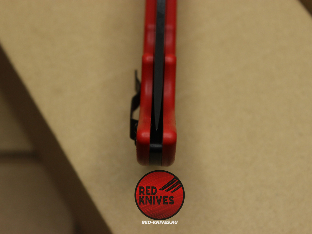 Нож Cold Steel Espada Large - красная рукоять, клинок черный RK/509