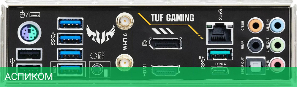 Материнская плата ASUS TUF Gaming B550M-Plus WiFi II (90MB19Y0-M0EAY0)