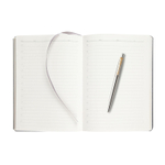 Подарочный набор: Шариковая ручка Parker Jotter Essential, St. Steel GT и Ежедневник недатированный, черный