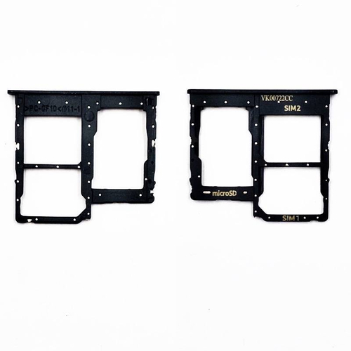 Контейнер SIM для Samsung A013F (A01 Core) Черный